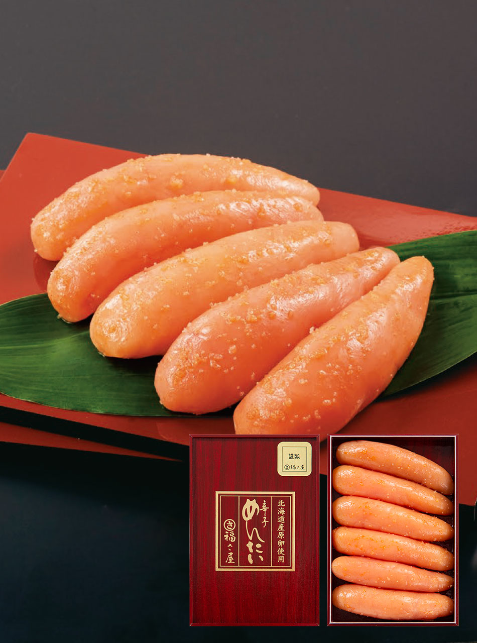 福さ屋 北海道産原卵使用 無着色謹製辛子めんたい280g