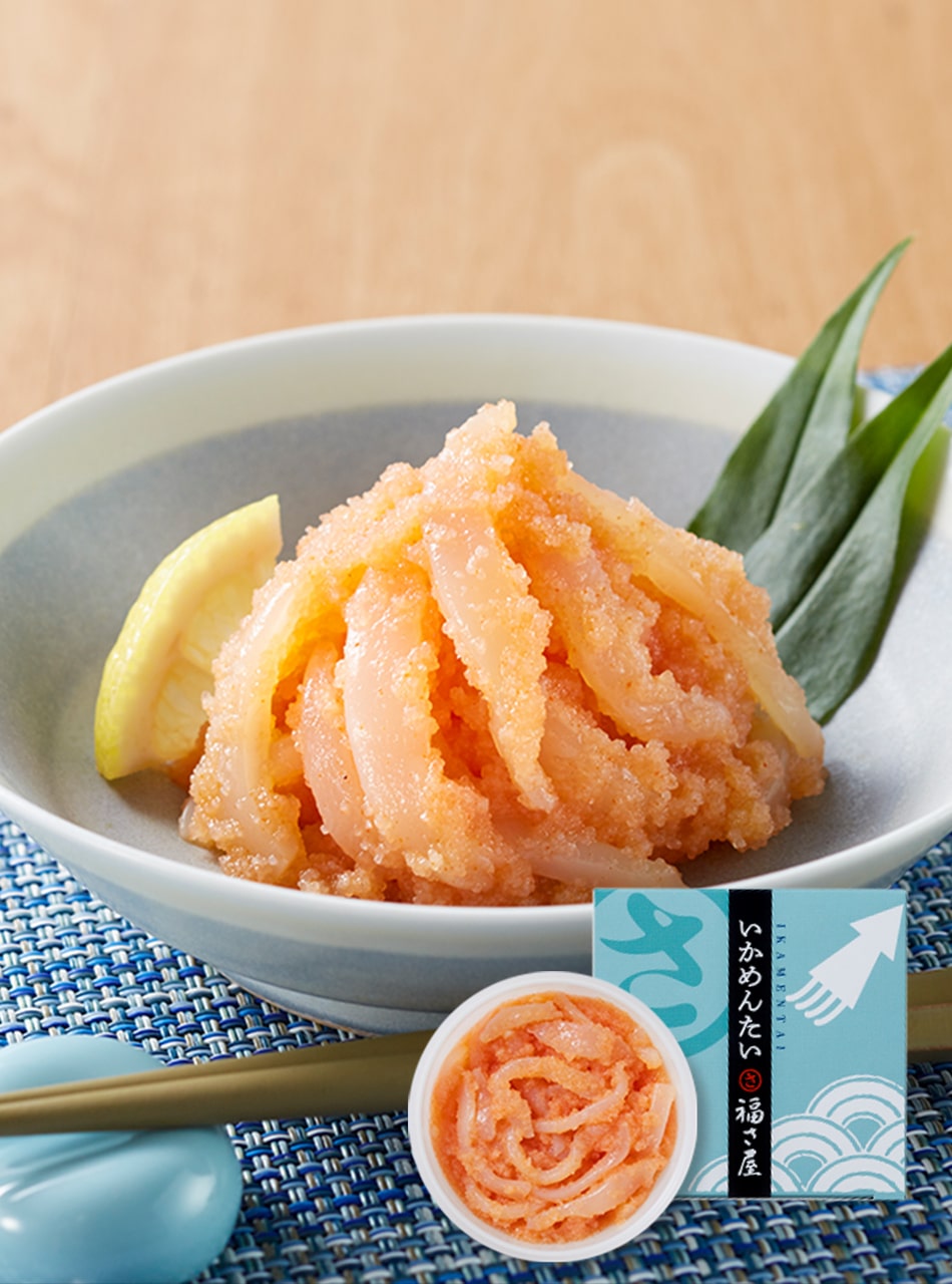 無着色いかめんたい 90g