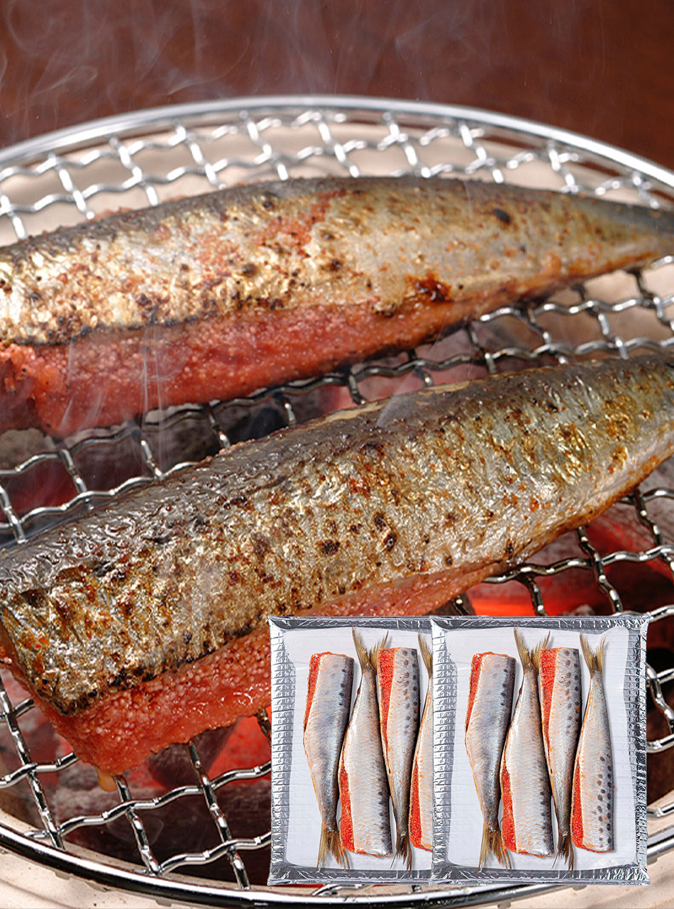 鰯めんたい 4尾×2セット 公式 辛子 めんたい 福さ屋 明太子