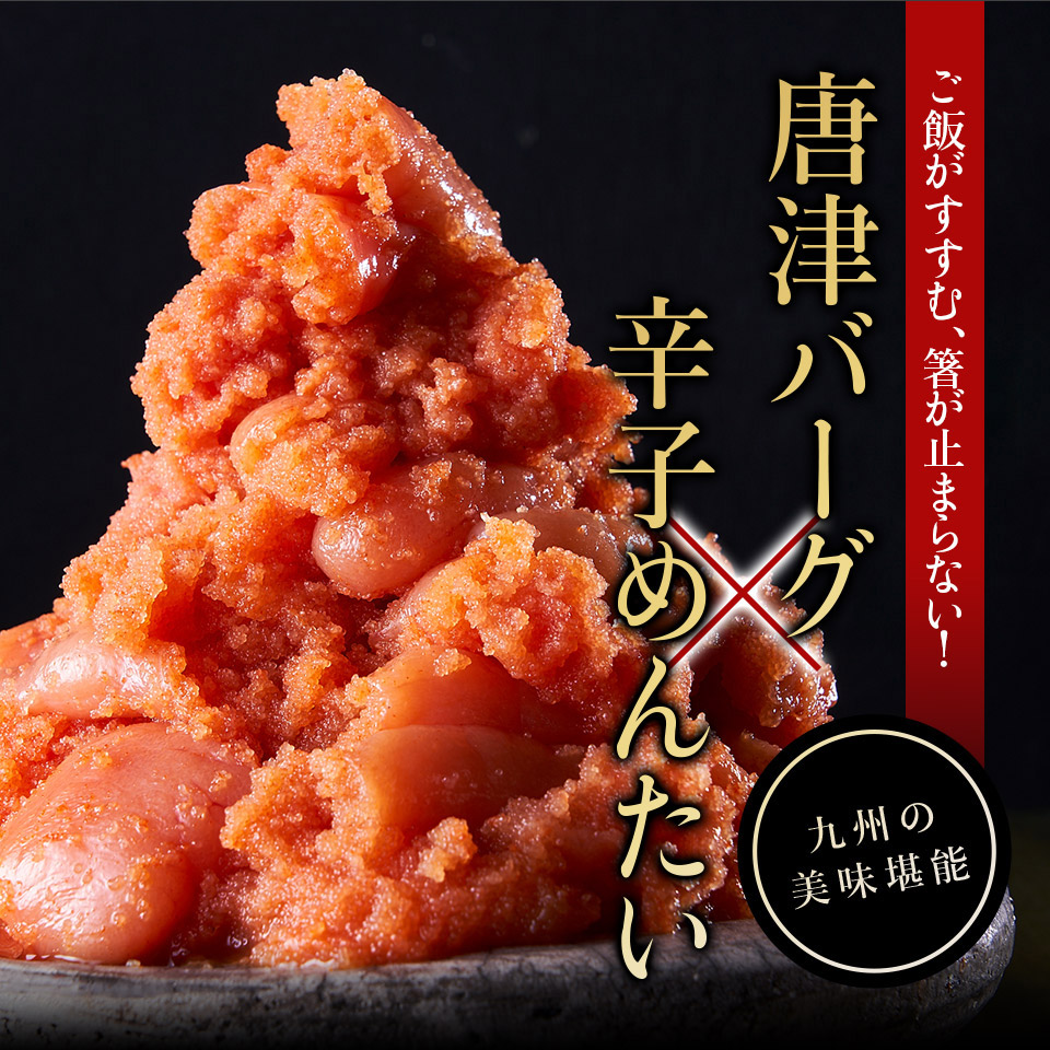 唐津バーグ いきや食品 さとふる１位のハンバーグ 福さ屋辛子めんたいセット