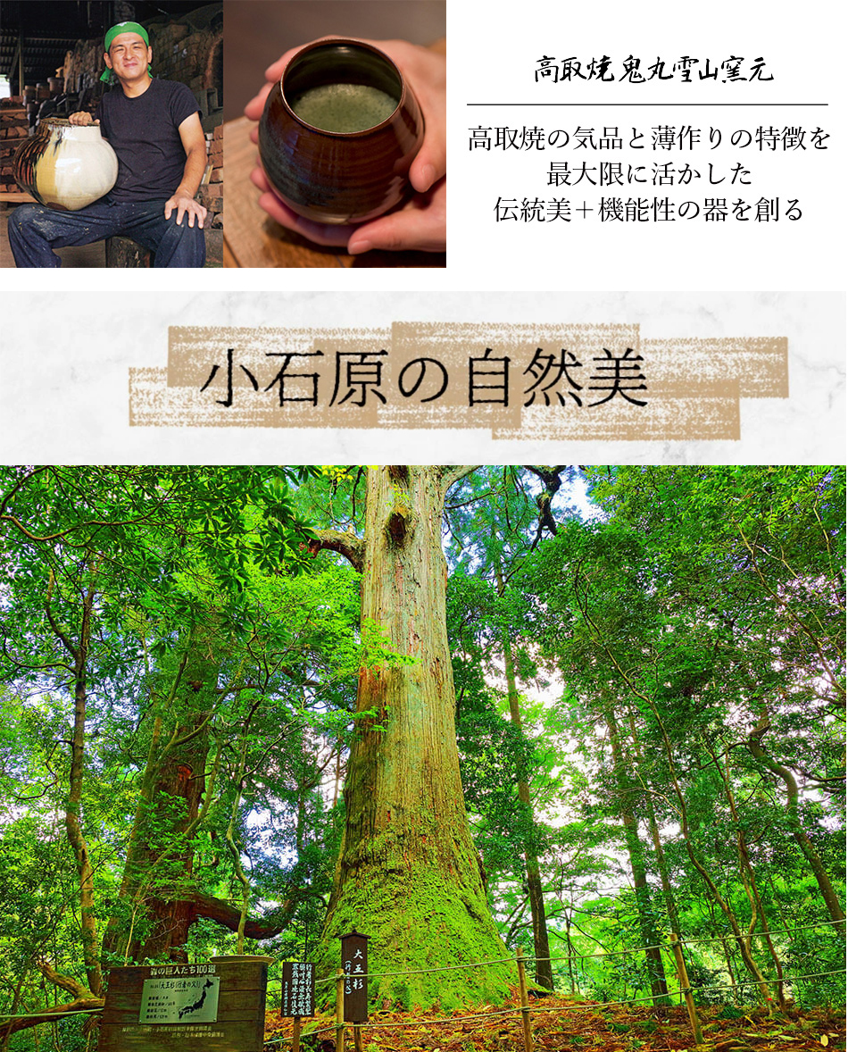 鬼丸雪山窯元 高取焼 ご飯茶碗